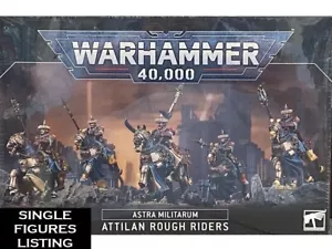 40K Attilan Rough Riders Cavalry Astra Militarum Single Figures Off The Sprues - Picture 1 of 10