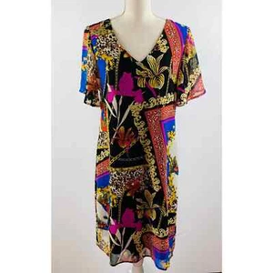 Thalia Sodi Multicolor Shift Dress Women's Size Small NWT - Picture 1 of 6
