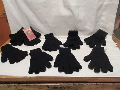 9对褪色荣耀男孩均码黑色手套 — 第 1/2 张图片