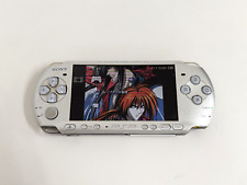 E12 Sony PSP 3000 console Mystic Silver Handheld system Region Free JP USED nx