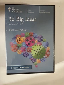 RARE CD Audiobook 36 Big Ideas by Various Professors NEW Intellectual History - Imagen 1 de 2