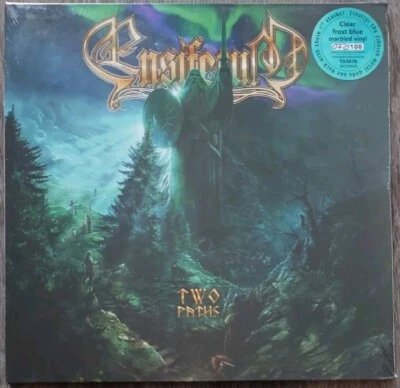 Ensiferum ‎– Two Paths LP (Clear Frost Blue Marbled) (Numbered China Exclusive) - Image 1 of 4