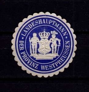 423791/ Siegelmarke – Landeshauptmann der Provinz Westpreussen - Picture 1 of 1