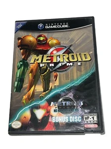 Nintendo Metroid Prime Game with Bonus Metroid Prime 2 CIB Game | RESURFACED - Picture 1 of 5