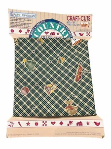 Vintage Daisy Kingdom Craft Cuts Fabric Tossed Toys 45" x 30" NEW - Picture 1 of 6