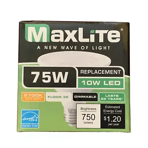 12 LED Bulbs 75W Replacement 10W PAR30 Flood Light Short Neck 2700K Soft White - Picture 1 of 8