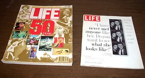 Special Life 50 yrs Fall 1986 August Life Magazine 1995 Jack & Jackie Kennedy - Picture 1 of 8