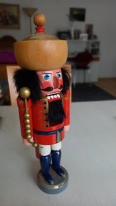 VINTAGE♥︎Nussknacker♥︎Erzgebirge♥︎ Vintage♥︎28cm♥︎Sammlerwürdig♥︎60er Jahre♥︎ - Bild 1 von 5