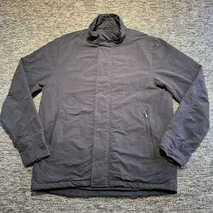 Rohan Crossborder Jacket Mens Medium Dark Navy Harrington Windbreaker Hiking - Picture 1 of 8