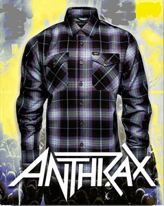 Dixxon Flannel Anthrax Spreading the Disease Flannel. Men’s 2XL - New In Bag. - Picture 1 of 11