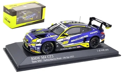 Minichamps BMW M4 GT3 #46 'Team WRT' 6th Spa 24hr 2023 - 1/43 Scale - Image 1 of 3