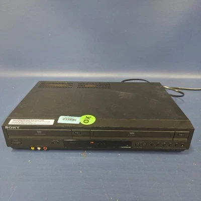 Sony SLV-D380P DVD VCR Combo Player & VHS Recorder Tested & Working No Remote - Image 1 of 3