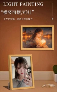 Genshin Impact Furina Mirror Light Painting Anime Night Light Lamp Gift In Stock - Picture 1 of 6