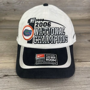 Vintage Florida Gators Hat Cap Strap Back Nike Locker Room 2006 Champions NCAA - Picture 1 of 12