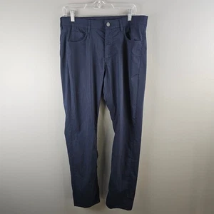 Faherty Reserve Movement Hose Navy Slim Fit Stretch Chino Coastal Freizeit  - Bild 1 von 8