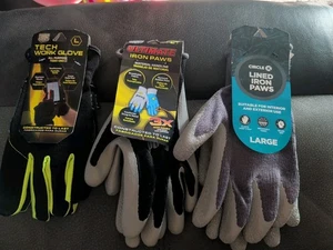 3 paia di varie  Guanti da lavoro uomo grandi NUOVI  - Foto 1 di 2