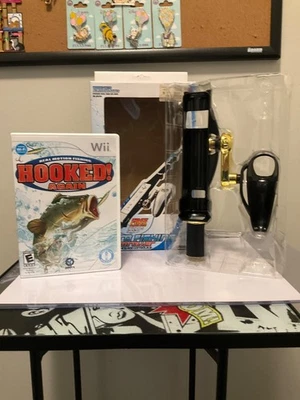 Wii Hooked! Again w/ Eagl3 Pro Fishing Controller Bundle - Image 1 of 4