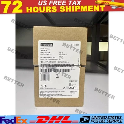 New Siemens 6ED1 052-2MD08-0BA1 6ED1052-2MD08-0BA1 LOGO 12/24RCEO US FREE TAX - Image 1 of 4