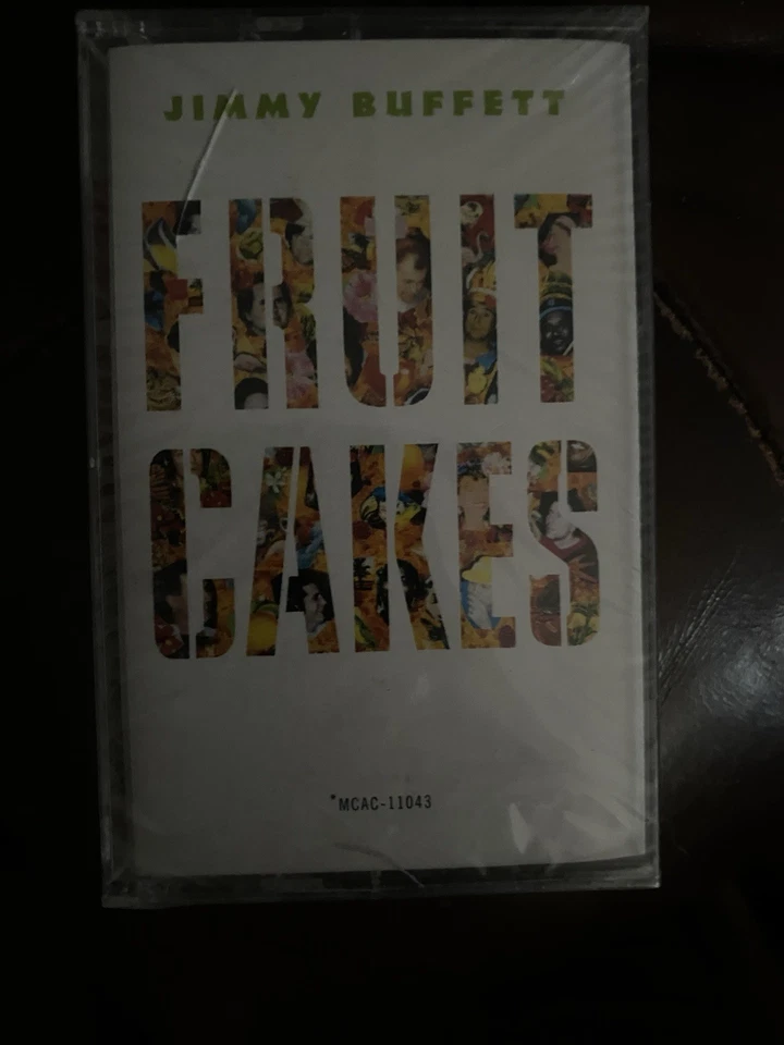 JIMMY BUFFETT - FRUITCAKES (Cassette, 1994, MCA/Columbia House)Crack On Case - Image 1 of 3