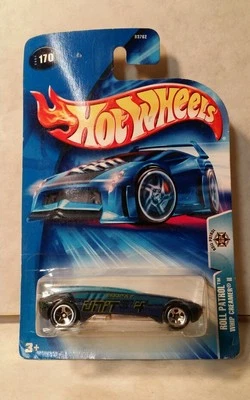 Roll Patrol Whip Creamer II "Hot Wheels" azul #170 circa 2003 como nuevo nuevo en stock Foto 1 de 4