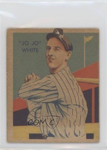 1934-36 National Chicle Diamond Stars R327 Jo-Jo White #45