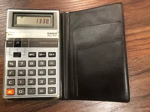 Vintage RARE CASIO ML-831 Music Calculator - Installed New Batteries - Picture 1 of 9