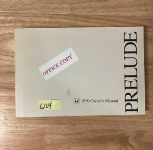 OEM HONDA 1999 PRELUDE OWNERS MANUAL - Foto 1 di 1