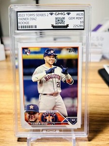 2023 Topps Series 2 Yainer Diaz Rookie GMG Graded 10 Gem Mint 💎 RC