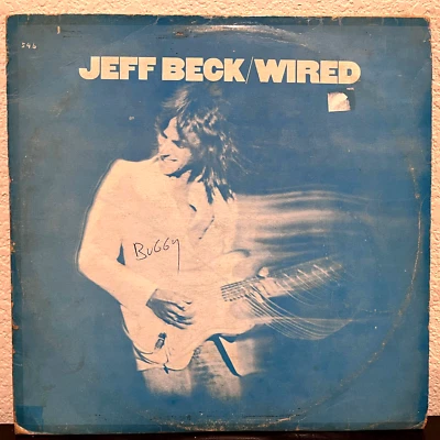 JEFF BECK - Wired (Foreign Pressing) - 12" Vinyl Record LP - VG - Image 1 of 3