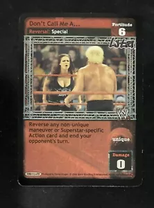 WWE Raw Deal CCG Don't Call Me A... 108/172 V 19 Foil Ultra Rare Lita LP HTF - Picture 1 of 2