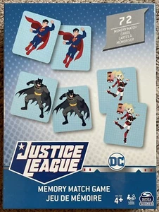 NEW (sealed) Justice League Memory Match Game By Spin Master - Picture 1 of 3