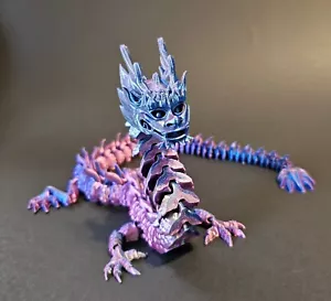 Juguete inquieto articulado dragón imperial impreso en 3D 29,13 pulgadas o 74 cm de largo. - Imagen 1 de 111