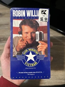 Good Morning Vietnam Robin Williams Sealed VHS Tape - Picture 1 of 6