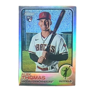 2022 Alek Thomas RC 020/673 Chrome Refractor Topps Heritage 597 Diamondbacks - Bild 1 von 3
