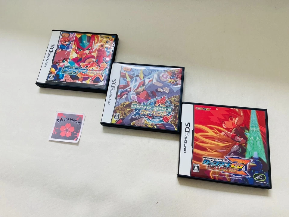 Nintendo DS NDS Mega man ZX Advent Zero Collection Japanese Game Tested Used JP - Image 1 of 1