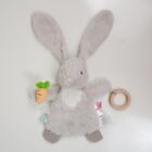 Downy Bunny Baby Ganz Sensory Toy Baby Security Blanket Lovey Plush Rabbit Soft