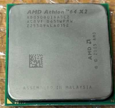 Procesador AMD Athlon 64 X2 5000+ ADO5000IAA5CZ Socket AM2 - Imagen 1 de 2