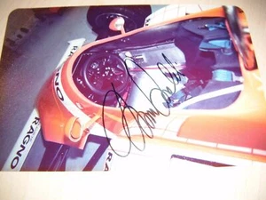AUTOGRAPHED PHOTOGRAPH MAURO BALDI ARROWS A4 F11982 SIGNED - Picture 1 of 1