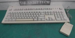 Vintage Apple Extended Keyboard II M3501 & Bus Mouse G5431 - Picture 1 of 14