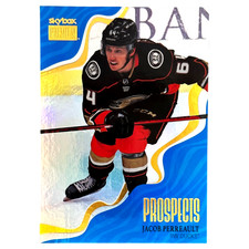 2022-23 Metal Universe - Prospects - Blue ! Jacob Perreault RC