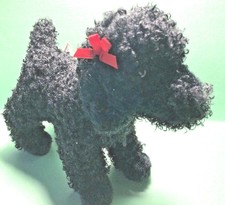DOUGLAS BLACK POODLE   8''   -'''GIGI''  PLUSH DOG CUDDLE TOY    ''NEW''