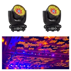 19*15w led moving head beam light with zoom ,beam zoom led moving head 2pc/lot - Picture 1 of 8