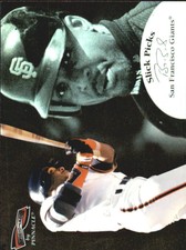 1996 (GIANTS) Pinnacle Aficionado Slick Picks #7 Barry Bonds