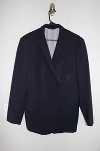NAVY-BLUE BROOKS BROTHERS REGENT FIT WOOL SPORT COAT sz 42L solid suit jacket - Picture 1 of 4