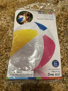 Pelota de Playa Intex 24” 61 cm Multicolor 59030EP 2015 Paquete Original - Imagen 1 de 7