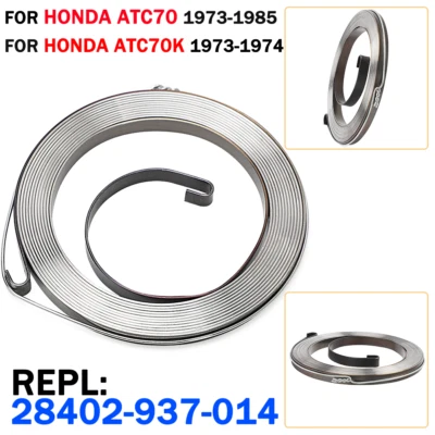 For Honda FourTrax 70 TRX70 1986-1987 Pull  Recoil Starter Spring 28402-937-014 — 第 1/4 张图片
