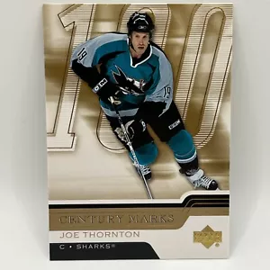 2006-07 Upper Deck Century Marks Joe Thornton #1 - Picture 1 of 2