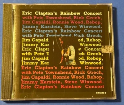 Eric Clapton's Rainbow Concert CD USED - Polydor 831 320-2 - Image 1 of 4