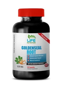 immune boosting - Goldenseal Root Extract 520mg - natural alkaloid herbs 1B - Picture 1 of 9
