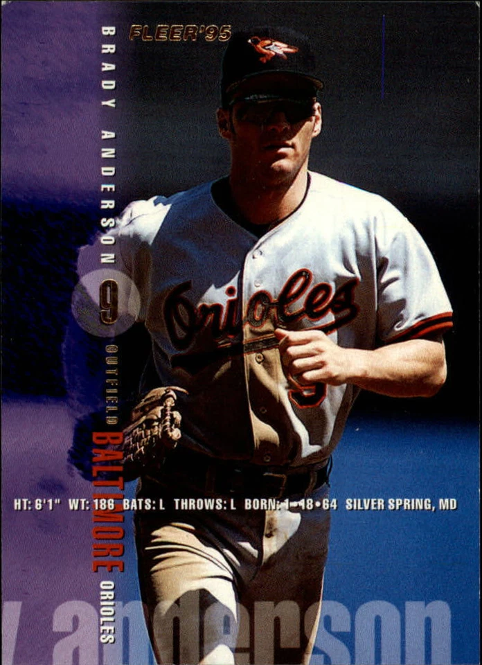 1995 Fleer Baseball Card Pick 1-376 - Image 1 of 1